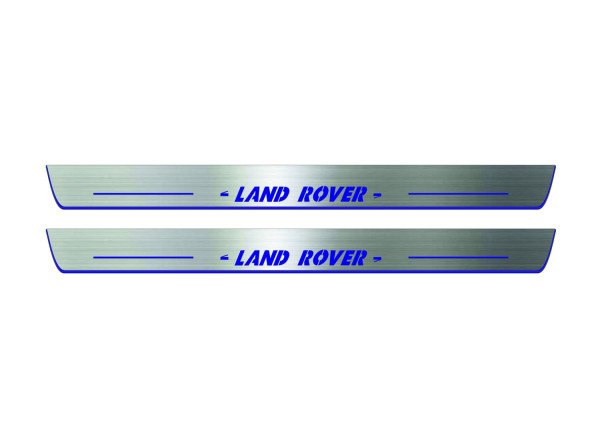 Door sills for Land Rover Discovery IV 2009-2016 with logo Land Rover (front doors) Door sills for Land Rover Discovery IV 2009-2016 with logo Land Rover (front doors)