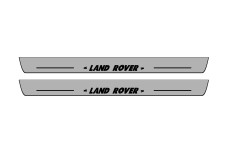 Door sills for Land Rover Discovery III 2004-2009 with logo Land Rover (front doors)