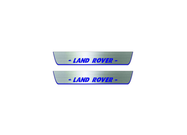 Door sills for Land Rover Discovery IV 2009-2016 with logo Land Rover (rear doors) Door sills for Land Rover Discovery IV 2009-2016 with logo Land Rover (rear doors)