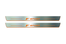 Door sills for Lexus IS IV 2020+ with logo F Sport (front doors) Door sills for Lexus IS IV 2020+ with logo F Sport (front doors)