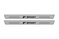 Door sills for Lexus IS IV 2020+ with logo F Sport (front doors)