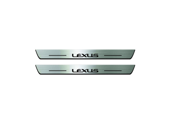 Door sills for Lexus LX III 2008-2021 (rear doors) Door sills for Lexus LX III 2008-2021 (rear doors)