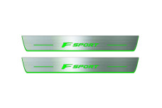 Door sills for Lexus RX V 2023+ with logo F Sport (front doors) Door sills for Lexus RX V 2023+ with logo F Sport (front doors)
