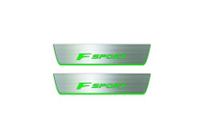 Door sills for Lexus RX V 2023+ with logo F Sport (rear doors) Door sills for Lexus RX V 2023+ with logo F Sport (rear doors)