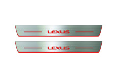 Door sills for Lexus RX V 2023+ (front doors) Door sills for Lexus RX V 2023+ (front doors)