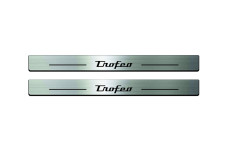 Door sills for Maserati Ghibli III 2013+ with logo Trofeo (front doors)