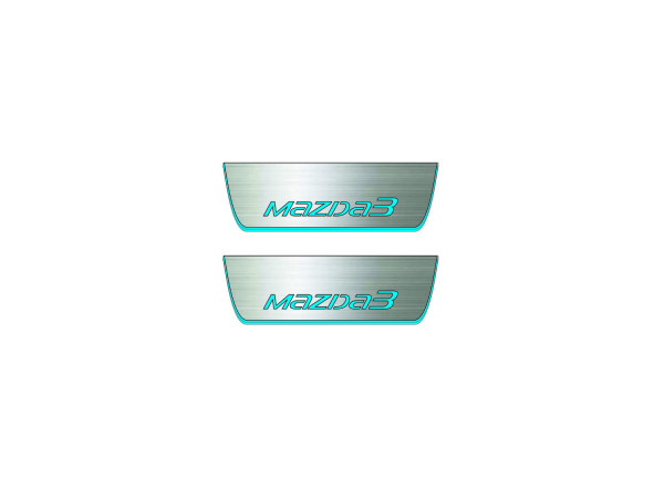 Door sills for Mazda 3 III 2013-2019 (rear doors) Door sills for Mazda 3 III 2013-2019 (rear doors)