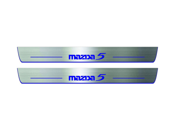 Door sills for Mazda 5 I 2005-2010 (front doors) Door sills for Mazda 5 I 2005-2010 (front doors)