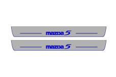 Door sills for Mazda 5 I 2005-2010 (front doors)