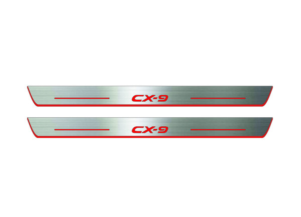 Door sills for Mazda CX-9 II 2016+ (front doors) Door sills for Mazda CX-9 II 2016+ (front doors)