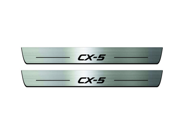 Door sills for Mazda CX-5 I 2012-2017 (front doors) Door sills for Mazda CX-5 I 2012-2017 (front doors)
