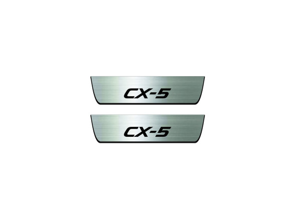 Door sills for Mazda CX-5 I 2012-2017 (rear doors) Door sills for Mazda CX-5 I 2012-2017 (rear doors)