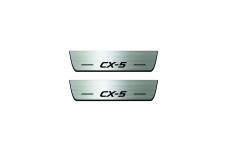 Door sills for Mazda CX-5 II 2017-2025 (rear doors) Door sills for Mazda CX-5 II 2017-2025 (rear doors)