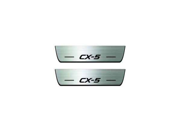Door sills for Mazda CX-5 II 2017-2025 (rear doors) Door sills for Mazda CX-5 II 2017-2025 (rear doors)