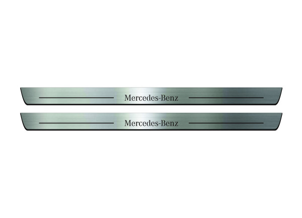 Door sills for Mercedes C W205 Coupe 2014-2021 (front doors) Door sills for Mercedes C W205 Coupe 2014-2021 (front doors)