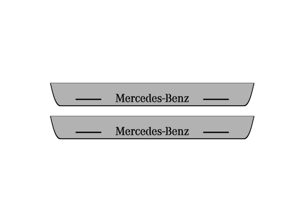 Door sills for Mercedes C-Class W205 2014-2021 (front doors)