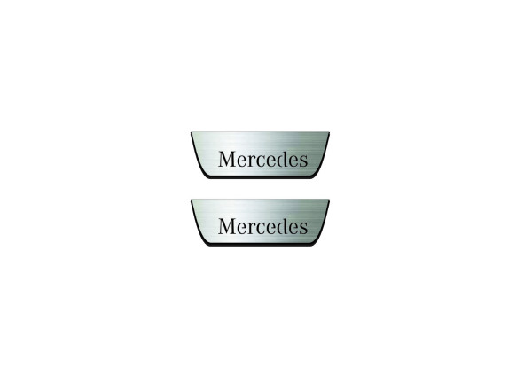 Door sills for Mercedes C-Class W205 2014-2021 (rear doors) Door sills for Mercedes C-Class W205 2014-2021 (rear doors)