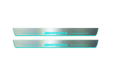 Door sills for Mercedes CLA-Class I W117 2013-2019 with logo AMG (front doors) Door sills for Mercedes CLA-Class I W117 2013-2019 with logo AMG (front doors)