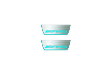 Door sills for Mercedes CLA-Class I W117 2013-2019 with logo AMG (rear doors) Door sills for Mercedes CLA-Class I W117 2013-2019 with logo AMG (rear doors)