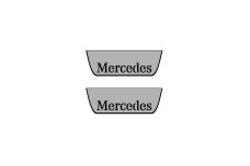 Door sills for Mercedes CLA-Class I W117 2013-2019 (rear doors)