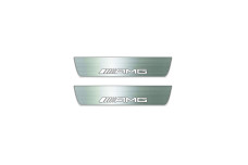 Door sills for Mercedes E-Class W211 2002-2009 with logo AMG (rear doors) Door sills for Mercedes E-Class W211 2002-2009 with logo AMG (rear doors)