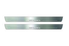 Door sills for Mercedes E-Class W212 2009-2016 with logo AMG (front doors) Door sills for Mercedes E-Class W212 2009-2016 with logo AMG (front doors)