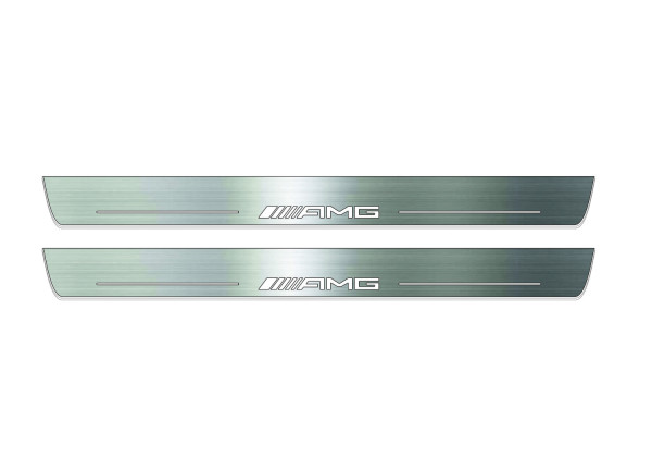 Door sills for Mercedes E-Class W212 2009-2016 with logo AMG (front doors) Door sills for Mercedes E-Class W212 2009-2016 with logo AMG (front doors)