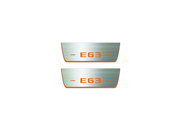 Door sills for Mercedes E-Class W213 2016-2023 with logo AMG E63 (rear doors) Door sills for Mercedes E-Class W213 2016-2023 with logo AMG E63 (rear doors)