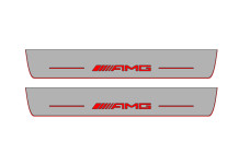 Door sills for Mercedes E-Class W213 2016-2023 with logo AMG (front doors)