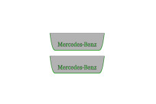 Door sills for Mercedes E-Class W213 2016-2023 (rear doors)