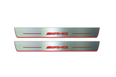 Door sills for Mercedes G-Class W464 2018+ with logo AMG (front doors)