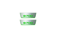 Door sills for Mercedes G-Class W464 2018+ with logo Brabus G700 (rear doors)