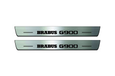 Door sills for Mercedes G-Class W464 2018+ with logo Brabus G900 (front doors)