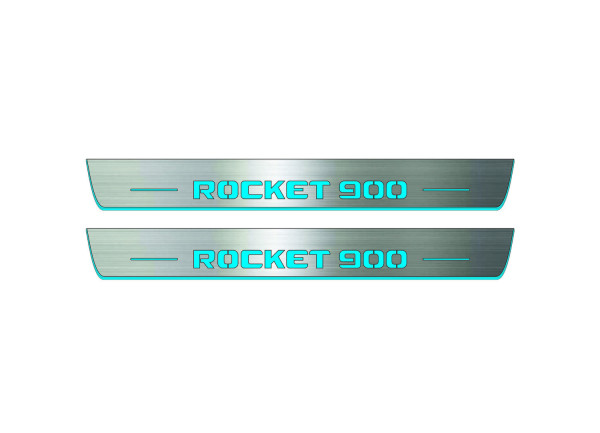 Door sills for Mercedes G-Class W464 2018+ with logo Rocket 900 (front doors) Door sills for Mercedes G-Class W464 2018+ with logo Rocket 900 (front doors)