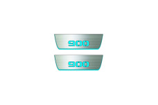 Door sills for Mercedes G-Class W464 2018+ with logo Rocket 900 (rear doors)