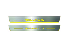 Door sills for Mercedes G-Class W464 2018+ with logo WALD (front doors)