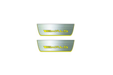 Door sills for Mercedes G-Class W464 2018+ with logo WALD (rear doors)