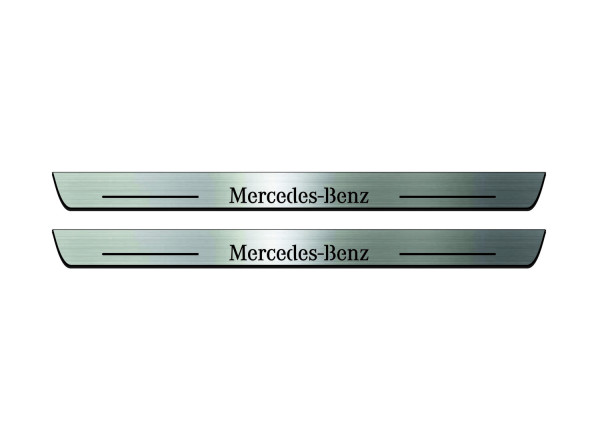 Door sills for Mercedes GLK-Class X204 2008-2015 (front doors) Door sills for Mercedes GLK-Class X204 2008-2015 (front doors)