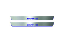 Door sills for Mercedes ML-Class W166 2011-2015 with logo AMG (front doors) Door sills for Mercedes ML-Class W166 2011-2015 with logo AMG (front doors)
