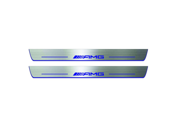 Door sills for Mercedes GLE II W167 2019+ with logo AMG (front doors) Door sills for Mercedes GLE II W167 2019+ with logo AMG (front doors)