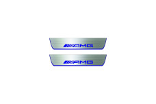 Door sills for Mercedes ML-Class W166 2011-2015 with logo AMG (rear doors) Door sills for Mercedes ML-Class W166 2011-2015 with logo AMG (rear doors)