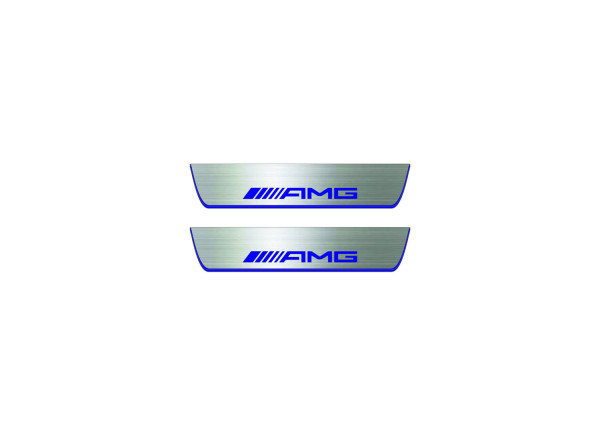 Door sills for Mercedes GLE II W167 2019+ with logo AMG (rear doors) Door sills for Mercedes GLE II W167 2019+ with logo AMG (rear doors)