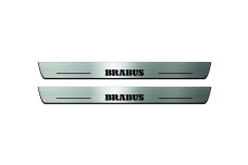 Door sills for Mercedes ML-Class W166 2011-2015 with logo Brabus (front doors) Door sills for Mercedes ML-Class W166 2011-2015 with logo Brabus (front doors)