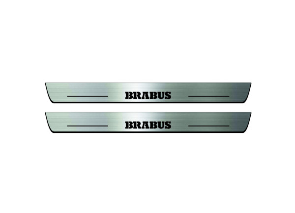 Door sills for Mercedes GLE II W167 2019+ with logo Brabus (front doors) Door sills for Mercedes GLE II W167 2019+ with logo Brabus (front doors)