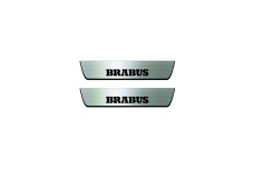 Door sills for Mercedes ML-Class W166 2011-2015 with logo Brabus (rear doors) Door sills for Mercedes ML-Class W166 2011-2015 with logo Brabus (rear doors)