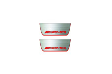 Door sills for Mercedes ML-Class W164 2005-2011 with logo AMG (rear doors) Door sills for Mercedes ML-Class W164 2005-2011 with logo AMG (rear doors)