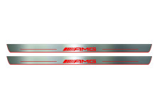 Door sills for Mercedes S-Class C217 2014-2020 with logo AMG Door sills for Mercedes S-Class C217 2014-2020 with logo AMG
