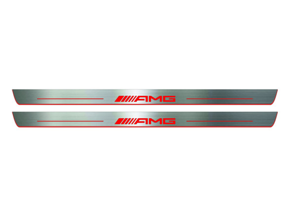 Door sills for Mercedes S-Class C217 2014-2020 with logo AMG Door sills for Mercedes S-Class C217 2014-2020 with logo AMG