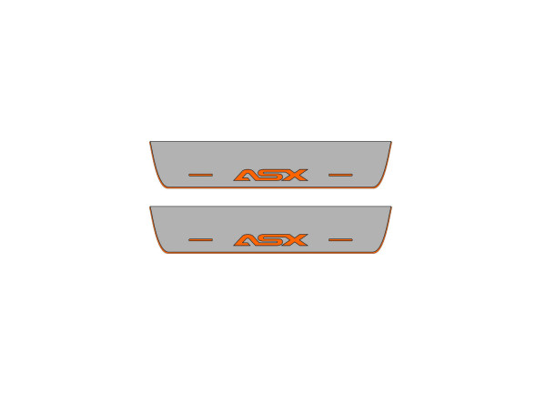 Door sills for Mitsubishi ASX I 2010-2023 (rear doors)