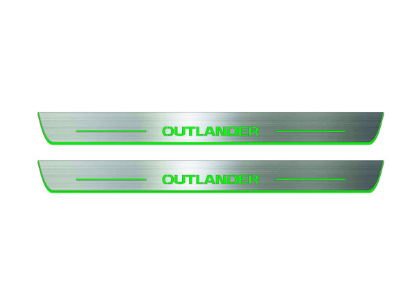 Door sills for Mitsubishi Outlander III 2012-2021 (front doors) Door sills for Mitsubishi Outlander III 2012-2021 (front doors)